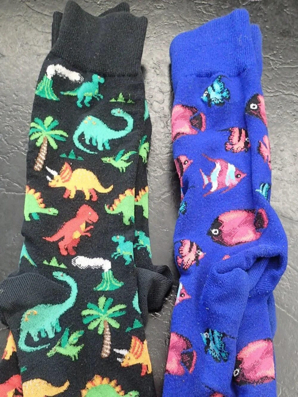 Men's Socks set of 2- animal characters
